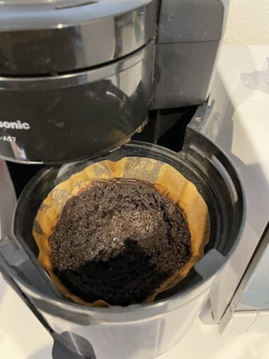 coffee maker panasonic NCA57-used filter