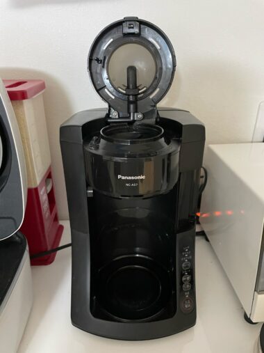 coffee maker panasonic NCA57-body and bean container